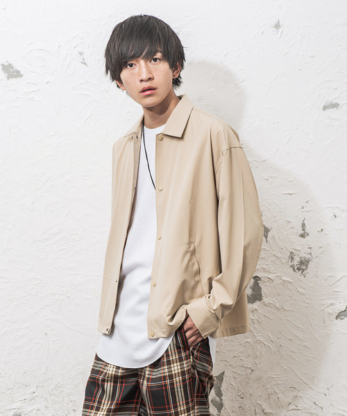 MinoriTY（マイノリティ）の「TRコーチジャケット（その他アウター・メンズ・ベージュ/ベージュ系その他/ブラック/ワイン/グレー系その他・L/M）」の3枚目の写真