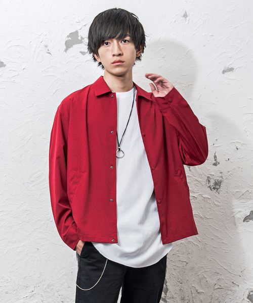 MinoriTY（マイノリティ）の「TRコーチジャケット（その他アウター・メンズ・ベージュ/ベージュ系その他/ブラック/ワイン/グレー系その他・L/M）」の5枚目の写真