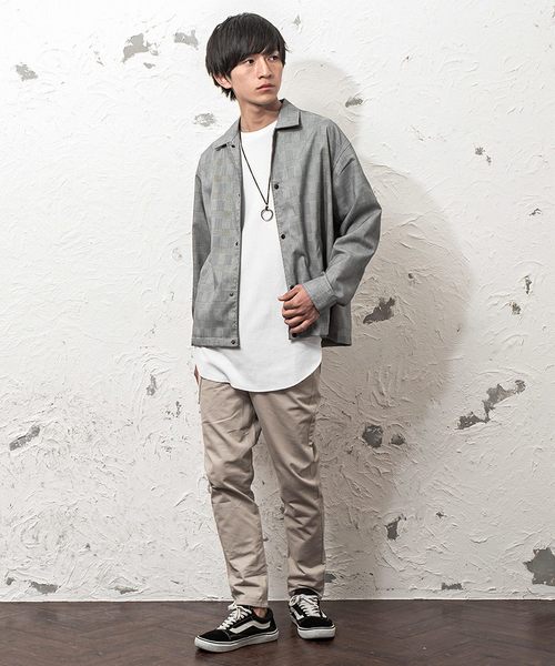 MinoriTY（マイノリティ）の「TRコーチジャケット（その他アウター・メンズ・ベージュ/ベージュ系その他/ブラック/ワイン/グレー系その他・L/M）」の6枚目の写真