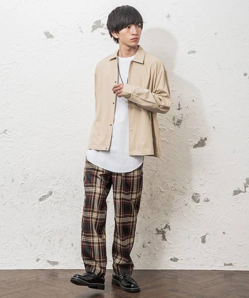 MinoriTY（マイノリティ）の「TRコーチジャケット（その他アウター・メンズ・ベージュ/ベージュ系その他/ブラック/ワイン/グレー系その他・L/M）」の7枚目の写真