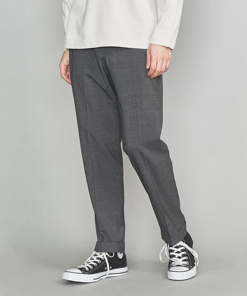 BEAUTY&YOUTH UNITED ARROWS（ビューティーアンドユースユナイテッドアローズ）の「BY ストレッチ TW ノープリーツ テーパードパンツ（スラックス・メンズ・ブラック/ダークグレー/ネイビー・SMALL/MEDIUM/X-LARGE/LARGE）」の2枚目の写真