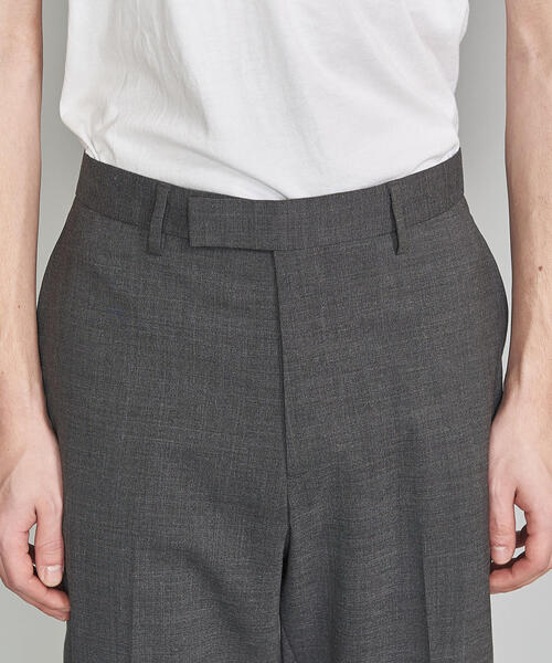 BEAUTY&YOUTH UNITED ARROWS（ビューティーアンドユースユナイテッドアローズ）の「BY ストレッチ TW ノープリーツ テーパードパンツ（スラックス・メンズ・ブラック/ダークグレー/ネイビー・SMALL/MEDIUM/X-LARGE/LARGE）」の9枚目の写真