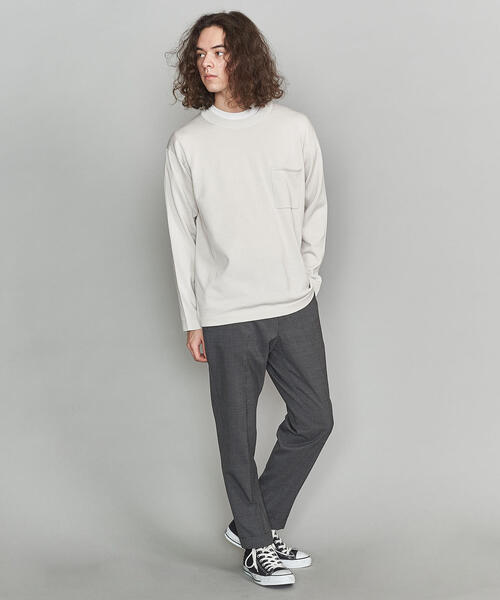 BEAUTY&YOUTH UNITED ARROWS（ビューティーアンドユースユナイテッドアローズ）の「BY ストレッチ TW ノープリーツ テーパードパンツ（スラックス・メンズ・ブラック/ダークグレー/ネイビー・SMALL/MEDIUM/X-LARGE/LARGE）」の17枚目の写真