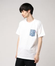 DOUBLE STEAL | Rough Sketch POCKET Tシャツ(Tシャツ/カットソー)