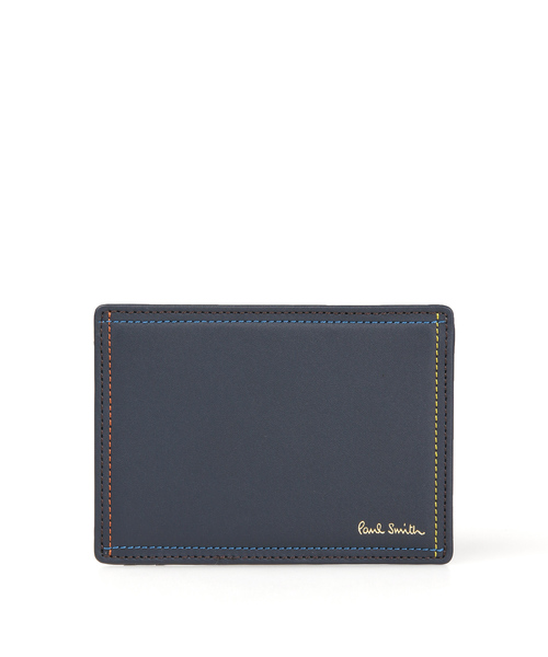 【セール】BRIGHT STRIPE STITCH PASS CASE/ 873577 P020（パスケース）｜Paul Smith（ポール ...