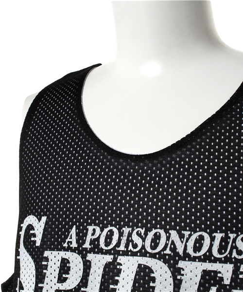 WEGO（ウィゴー）の「WEGO/リバーシブルメッシュタンクトップ（タンクトップ・メンズ・ホワイト/ブラック・MEDIUM/LARGE）」の5枚目の写真