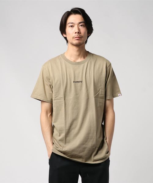 ELEMENT（エレメント）の「半袖 Tシャツ ELEMENT DAWN AJ021-304（Tシャツ/カットソー・メンズ・ブラック/オリーブ/サンドベージュ・M/L/XL）」の3枚目の写真