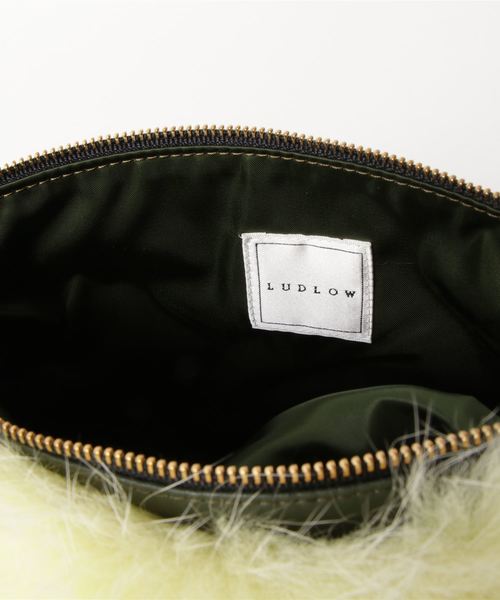 LUDLOW(ラドロー)の「Fox cross body bag(ショルダーバッグ・レディース・ベージュ/グレー系その他/ブルー系その他/ピンク系その他/レモンイエロー/ブラック・FREE)」の18枚目の写真