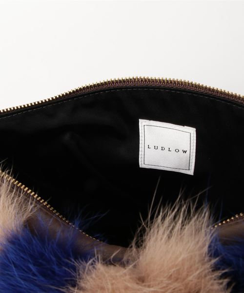 LUDLOW(ラドロー)の「Fox cross body bag(ショルダーバッグ・レディース・ベージュ/グレー系その他/ブルー系その他/ピンク系その他/レモンイエロー/ブラック・FREE)」の19枚目の写真