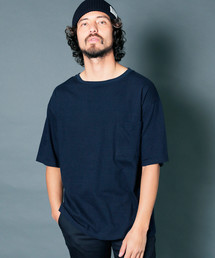 【Magine】RAFFY CTN BIG SILHOUETTE C/N TEE: ラフィーコットン ビッグシルエット クルーネック TEE