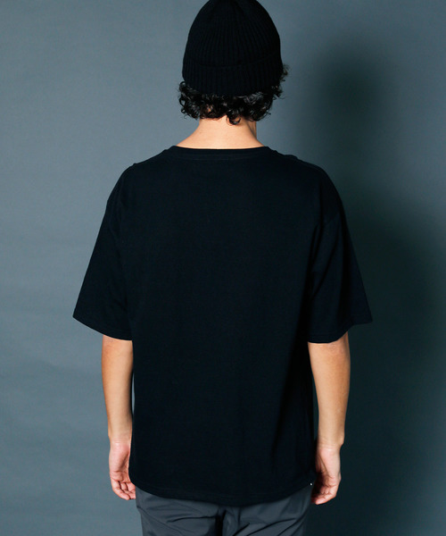 Magine(マージン)の「【Magine】RAFFY CTN BIG SILHOUETTE C/N TEE: ラフィーコットン ビッグシルエット クルーネック TEE(Tシャツ/カットソー・メンズ・グレー/オリーブ/ネイビー/ホワイト/ブラック・48/46/44)」の12枚目の写真