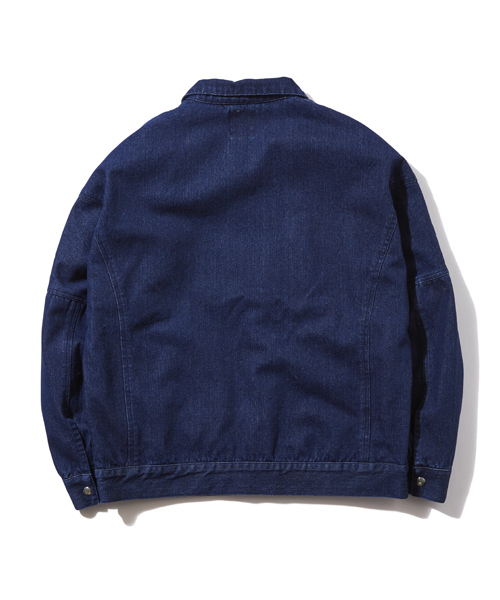 rehacer（レアセル）の「rehacer : Flower Denim Jacket / フラワー デニム ジャケット（デニムジャケット・メンズ・インディゴブルー・SMALL/MEDIUM/LARGE）」の7枚目の写真