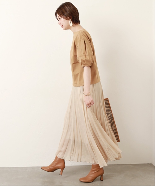journal standard L'essage(ジャーナルスタンダードレサージュ)の「トリコットボートネックブラウス◆(シャツ/ブラウス・レディース・ホワイト/ブラック/ベージュ・FREE)」の10枚目の写真