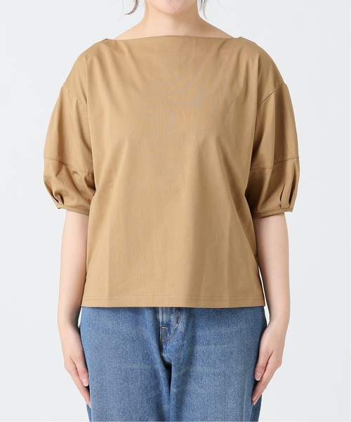 journal standard L'essage(ジャーナルスタンダードレサージュ)の「トリコットボートネックブラウス◆(シャツ/ブラウス・レディース・ホワイト/ブラック/ベージュ・FREE)」の21枚目の写真