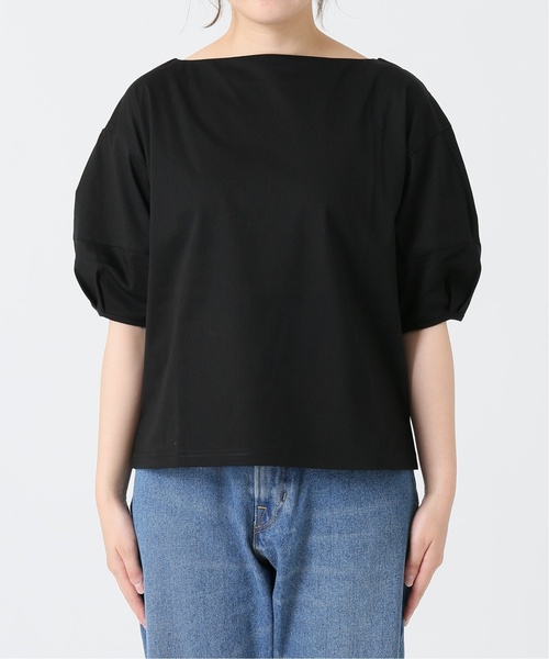 journal standard L'essage(ジャーナルスタンダードレサージュ)の「トリコットボートネックブラウス◆(シャツ/ブラウス・レディース・ホワイト/ブラック/ベージュ・FREE)」の22枚目の写真