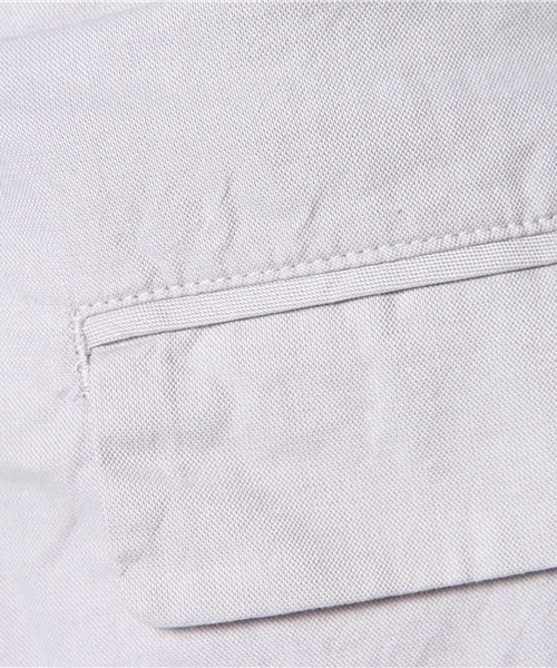 And A（アンドエー）の「立体シャツJKT（テーラードジャケット・レディース・オフホワイト/ライトグレー/ベージュ・FREE）」の10枚目の写真