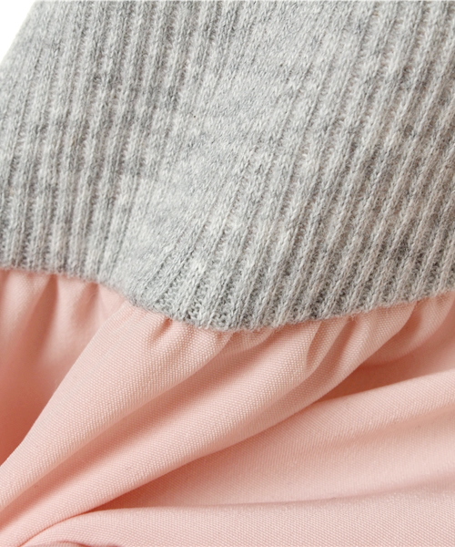 Ray BEAMS(レイビームス)の「Ray BEAMS / ペプラムテレコ タンクトップ(タンクトップ・レディース・ホワイト/ピンク/ライトブルー/シルバー/ブラック・ONE SIZE)」の6枚目の写真