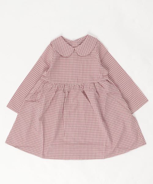 新品即納 Birthday トドラー Party バースデイパーティー のファッション Party ギンガムチェック丸襟ワンピース ワンピース Birthday ギンガムチェック丸襟ワンピース 1481 を購入できます Bebe Party トドラー