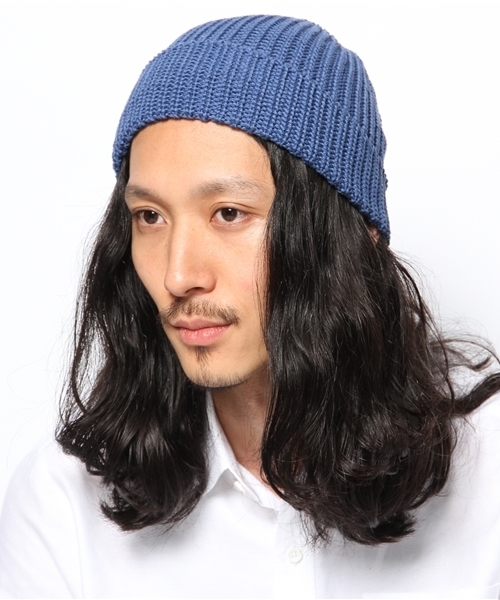 schott（ショット）の「ハイランドクラブ　コットンニットキャップ（ハット・メンズ・ブラック/グリーン/ブルー/レンガ/オレンジ・FREE）」の10枚目の写真