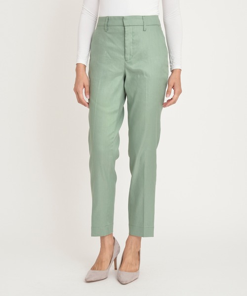 YANUK（ヤヌーク）の「【YANUK/ヤヌーク】スリムテーパード トラウザー RUTH (ルース)（その他パンツ・レディース・ブルー/グリーン/スモークピンク/ネイビー/ベージュ/ダークオレンジ・S/M/XS）」の4枚目の写真