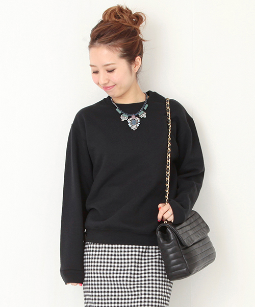 Ray BEAMS（レイビームス）の「LPD NEW YORK CITY×Ray BEAMS /  別注 "83 Coco" スウェット（スウェット・レディース・ブラック・ONE SIZE）」の13枚目の写真