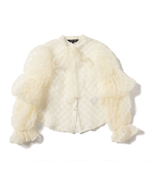 Ray BEAMS（レイビームス）の「sister jane / Pillow Puff Blouse（シャツ/ブラウス・レディース・ホワイト・ONE SIZE）」の3枚目の写真
