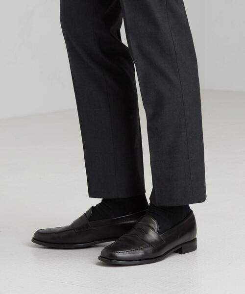 green label relaxing(グリーンレーベルリラクシング)の「EASY IRON TC OX スリム NP- スラックス<機能性 / イージーアイロン>#(スラックス・メンズ・グレー/ベージュ/ロイヤルブルー/ダークグレー・X-SMALL/SMALL/LARGE/X-LARGE/MEDIUM)」の19枚目の写真