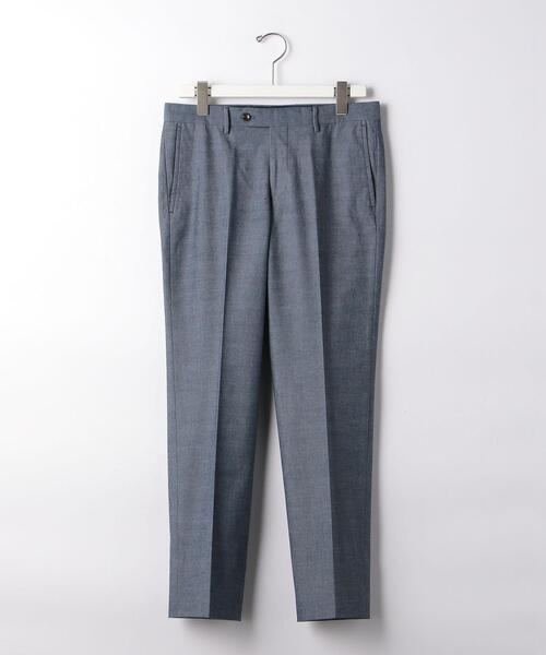green label relaxing(グリーンレーベルリラクシング)の「EASY IRON TC OX スリム NP- スラックス<機能性 / イージーアイロン>#(スラックス・メンズ・グレー/ベージュ/ロイヤルブルー/ダークグレー・X-SMALL/SMALL/LARGE/X-LARGE/MEDIUM)」の10枚目の写真