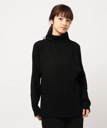 Miamasvin パフスリーブハイネックニット