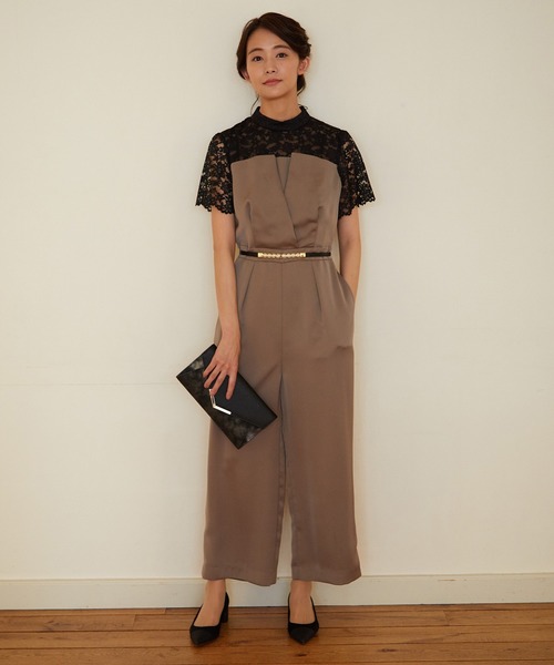 form forma（フォルムフォルマ）の「シャイニーレザーパーティーバッグ（クラッチバッグ・レディース・ブラック/ゴールド・FREE）」の9枚目の写真