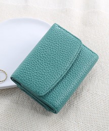 Mia Borsa（ミアボルサ）の「牛革レザー 三つ折りミニ財布（財布）」