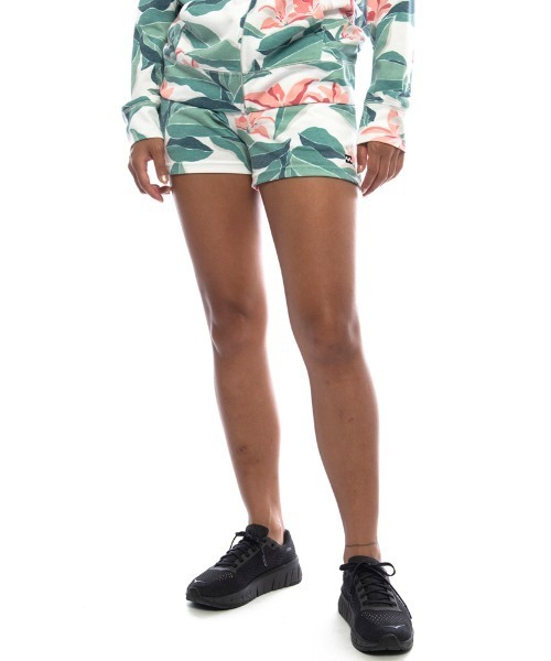 BILLABONG(ビラボン)の「BILLABONG レディース 【ACTIVE】 トレーニングUVショーツ/ビラボン ショートパンツ ボトムス ヨガ フィットネス ランニング ジム(その他パンツ・レディース・ブラック/マルチ・MEDIUM/LARGE)」の3枚目の写真