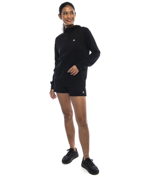 BILLABONG(ビラボン)の「BILLABONG レディース 【ACTIVE】 トレーニングUVショーツ/ビラボン ショートパンツ ボトムス ヨガ フィットネス ランニング ジム(その他パンツ・レディース・ブラック/マルチ・MEDIUM/LARGE)」の8枚目の写真