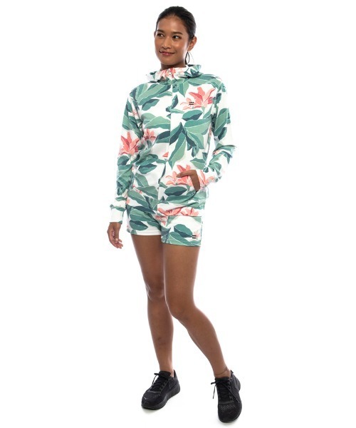 BILLABONG(ビラボン)の「BILLABONG レディース 【ACTIVE】 トレーニングUVショーツ/ビラボン ショートパンツ ボトムス ヨガ フィットネス ランニング ジム(その他パンツ・レディース・ブラック/マルチ・MEDIUM/LARGE)」の5枚目の写真