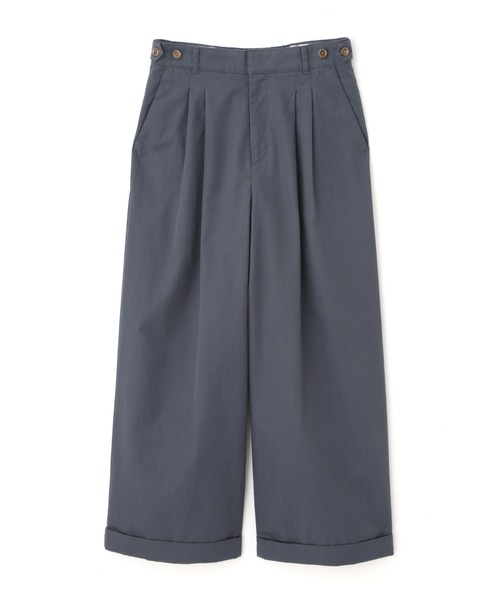 human woman(ヒューマンウーマン)の「コットンリネンタックパンツ(その他パンツ・レディース・ネイビー/ベージュ・SMALL/MEDIUM/LARGE)」の19枚目の写真