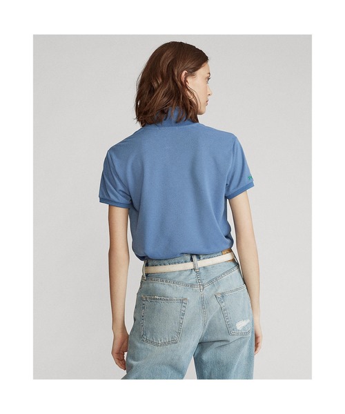 POLO RALPH LAUREN（ポロ ラルフ ローレン）の「アース ポロシャツ（ポロシャツ・レディース・ブルー・LARGE/MEDIUM/SMALL/X-LARGE/X-SMALL）」の7枚目の写真
