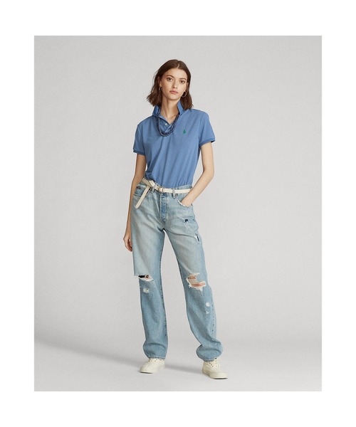 POLO RALPH LAUREN（ポロ ラルフ ローレン）の「アース ポロシャツ（ポロシャツ・レディース・ブルー・LARGE/MEDIUM/SMALL/X-LARGE/X-SMALL）」の8枚目の写真
