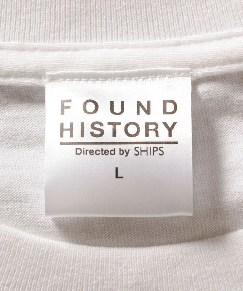 SHIPS(シップス)の「SC: FOUND HISTORY MUSICIAN Tシャツ(Tシャツ/カットソー・メンズ・ライトホワイト/ホワイト系その他/ストーン/ホワイト・LARGE/SMALL/X-LARGE/MEDIUM)」の5枚目の写真
