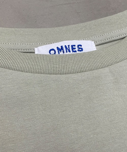 OMNES(オムネス)の「ファインコットン ロゴプリント半袖ビッグシルエットTシャツ(Tシャツ/カットソー・レディース・ホワイト系その他/ホワイト系その他2/ブラック系その他/ブラック系その他2/グリーン系その他/グリーン系その他2/ブルー系その他/ブルー系その他2・FREE)」の17枚目の写真