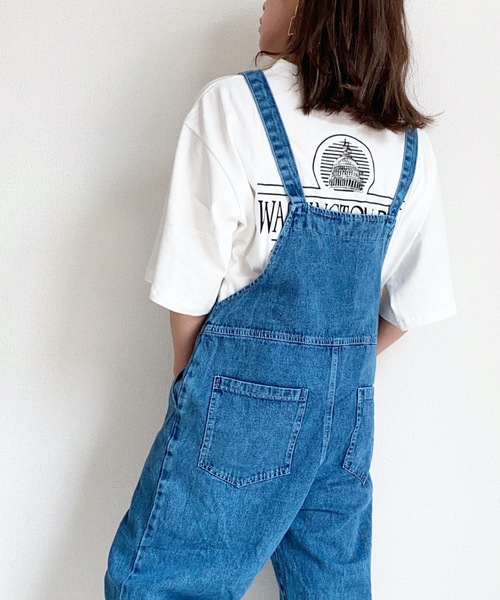 ap retro（アプレトロ）の「アソートバックプリントTEE【ZOZO限定アイテム】（Tシャツ/カットソー・レディース・ホワイト系その他/グレー系その他/ベージュ系その他/オフホワイト/ベージュ/ブラック/チャコールグレー/ブラック系その他・FREE）」の2枚目の写真