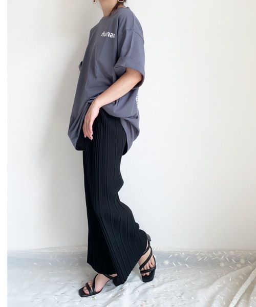 ap retro（アプレトロ）の「アソートバックプリントTEE【ZOZO限定アイテム】（Tシャツ/カットソー・レディース・ホワイト系その他/グレー系その他/ベージュ系その他/オフホワイト/ベージュ/ブラック/チャコールグレー/ブラック系その他・FREE）」の11枚目の写真