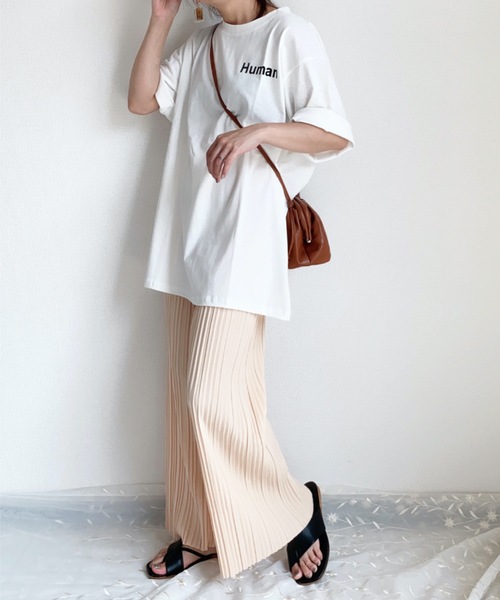 ap retro（アプレトロ）の「アソートバックプリントTEE【ZOZO限定アイテム】（Tシャツ/カットソー・レディース・ホワイト系その他/グレー系その他/ベージュ系その他/オフホワイト/ベージュ/ブラック/チャコールグレー/ブラック系その他・FREE）」の12枚目の写真