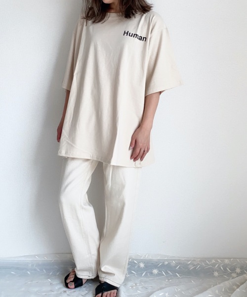 ap retro（アプレトロ）の「アソートバックプリントTEE【ZOZO限定アイテム】（Tシャツ/カットソー・レディース・ホワイト系その他/グレー系その他/ベージュ系その他/オフホワイト/ベージュ/ブラック/チャコールグレー/ブラック系その他・FREE）」の13枚目の写真