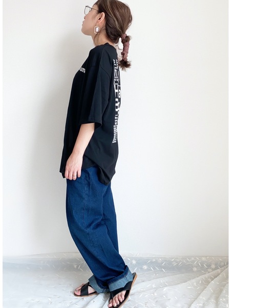 ap retro（アプレトロ）の「アソートバックプリントTEE【ZOZO限定アイテム】（Tシャツ/カットソー・レディース・ホワイト系その他/グレー系その他/ベージュ系その他/オフホワイト/ベージュ/ブラック/チャコールグレー/ブラック系その他・FREE）」の16枚目の写真