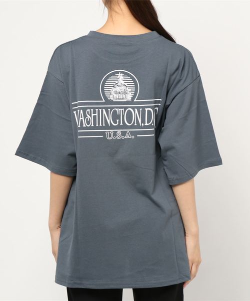 ap retro（アプレトロ）の「アソートバックプリントTEE【ZOZO限定アイテム】（Tシャツ/カットソー・レディース・ホワイト系その他/グレー系その他/ベージュ系その他/オフホワイト/ベージュ/ブラック/チャコールグレー/ブラック系その他・FREE）」の18枚目の写真