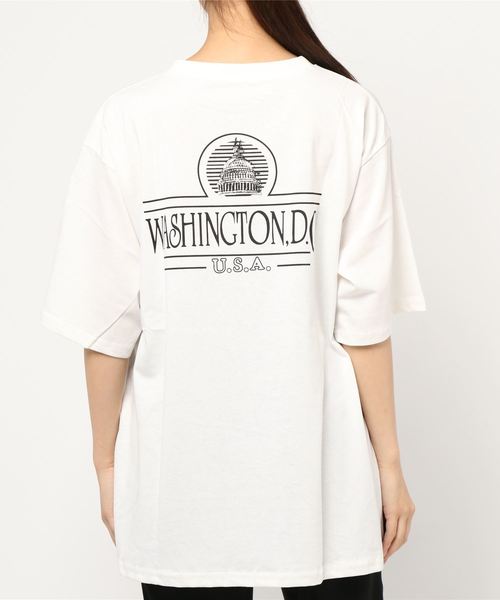 ap retro（アプレトロ）の「アソートバックプリントTEE【ZOZO限定アイテム】（Tシャツ/カットソー・レディース・ホワイト系その他/グレー系その他/ベージュ系その他/オフホワイト/ベージュ/ブラック/チャコールグレー/ブラック系その他・FREE）」の19枚目の写真