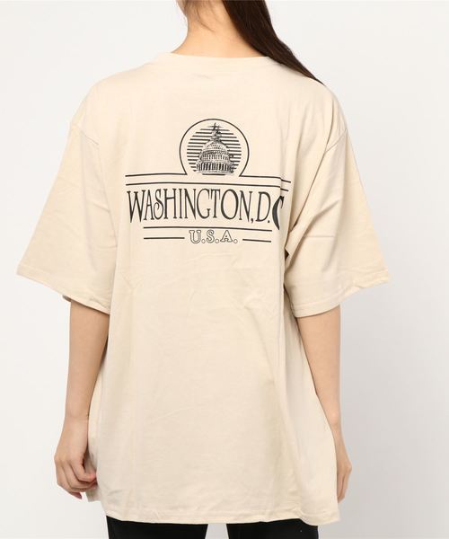 ap retro（アプレトロ）の「アソートバックプリントTEE【ZOZO限定アイテム】（Tシャツ/カットソー・レディース・ホワイト系その他/グレー系その他/ベージュ系その他/オフホワイト/ベージュ/ブラック/チャコールグレー/ブラック系その他・FREE）」の20枚目の写真