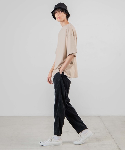 WEGO（ウィゴー）の「WEGO/【セットアップ対応商品】コーデュロイシェフパンツ（スラックス・メンズ・ブラック/アイボリー/ブルー/ベージュ/カーキ/ダークブラウン/パープル系その他/サックスブルー/ライトパープル/オフホワイト・LARGE/SMALL/MEDIUM）」の20枚目の写真