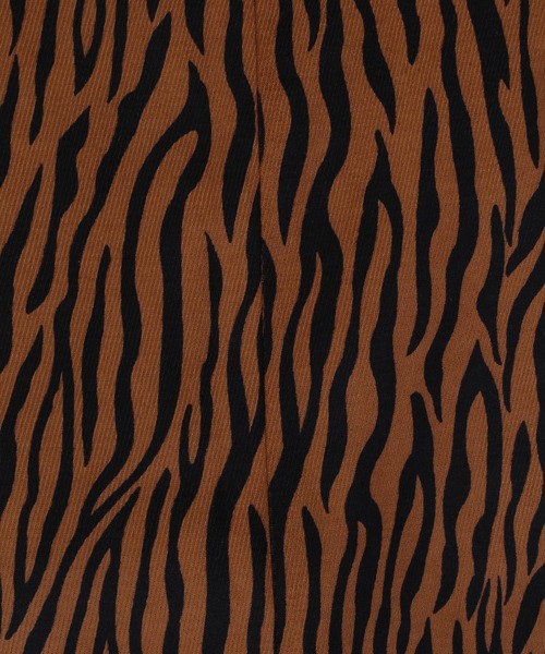 WC（ダブル シー）の「WC/【セットアップ対応商品】ゼブラ柄パンツ（スラックス・レディース・ベージュ/ブラウン・FREE）」の9枚目の写真