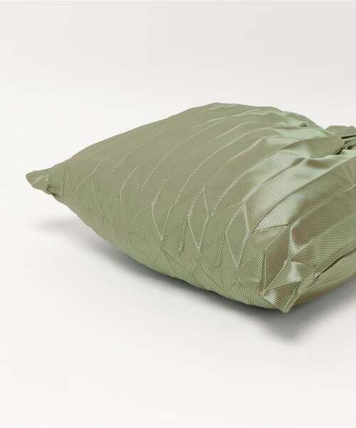 おしゃれスタ(オシャレスタ)の「PLEATS DRAW BAG(ST)(エコバッグ/サブバッグ・レディース・ブラック/ベージュ/ブラウン/オレンジ/ブルー/グリーン/ピンク・FREE)」の8枚目の写真